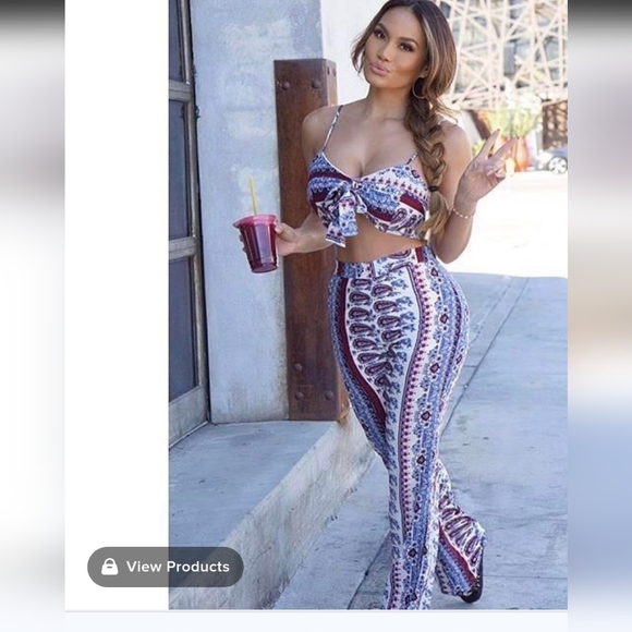 Fashion nova slit jumpsuit - Picture 4 of 12